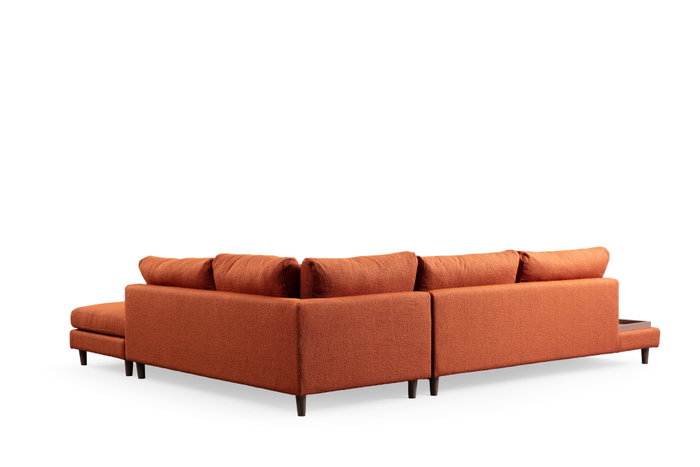 Atelier Del Sofa New Tulip With Pouf - Naranja Atelier Del Sofa New Tulip With Pouf - Naranja